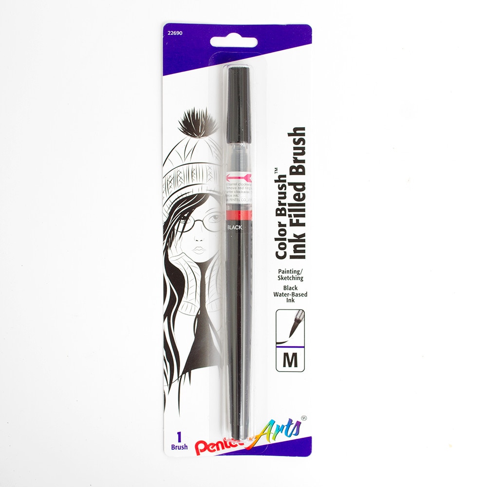 Pentel, Brushes, Art & School, Color, 144538